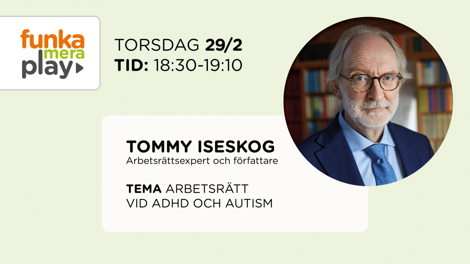 Arbetsrätt vid adhd och autism – experten Tommy Iseskog svarar