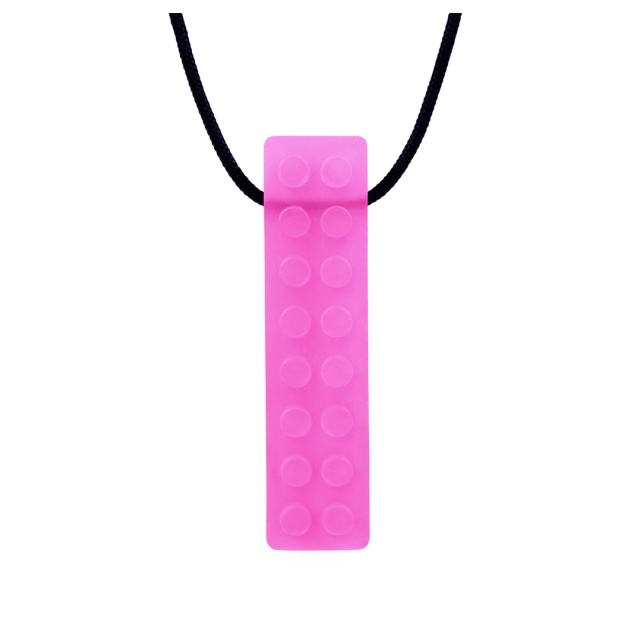 Tugghalsband Brick Stick - Mjuk/transparent rosa